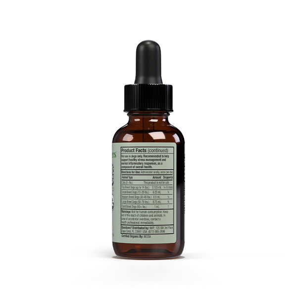 Aceite de Cáñamo Orgánico para Perros Biodynamic® Bark & Whiskers®