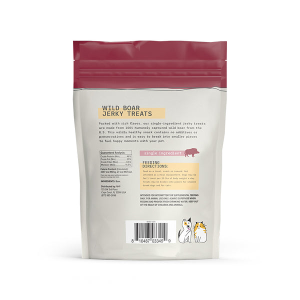 Bark & Whiskers Wild Boar Jerky Treats
