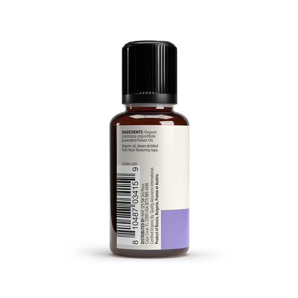 Ola Botanicals Organic Lavender Essential Oil packaging