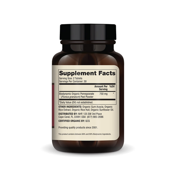 Dr. Mercola's Biodynamic Organic Pomegranate Peel Supplement