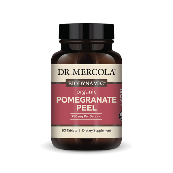 Dr. Mercola's Biodynamic Organic Pomegranate Peel Supplement