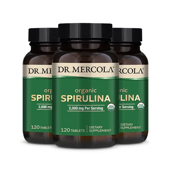 Dr. Mercola Organic Spirulina Supplement