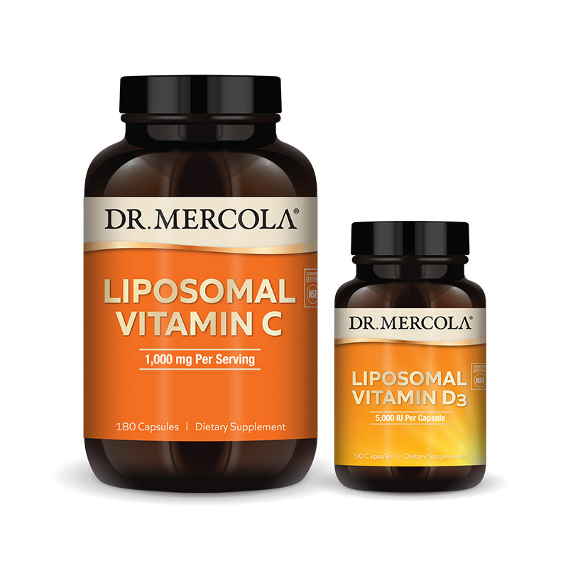 Liposomal Vitamin C and Vitamin D3 bundle