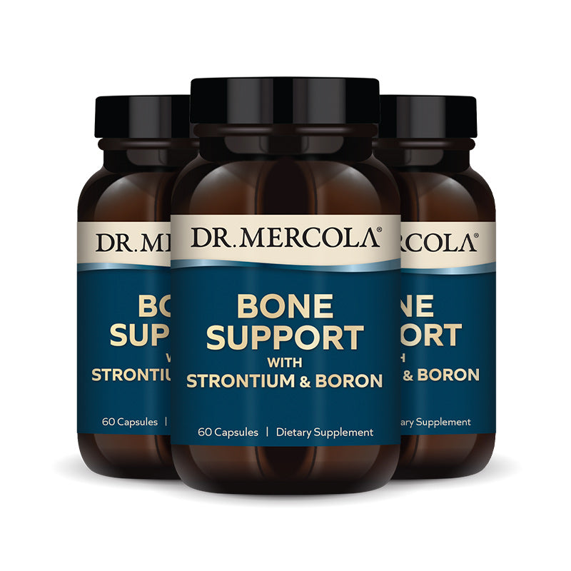 Bone Support with Strontium & Boron supplement bottle