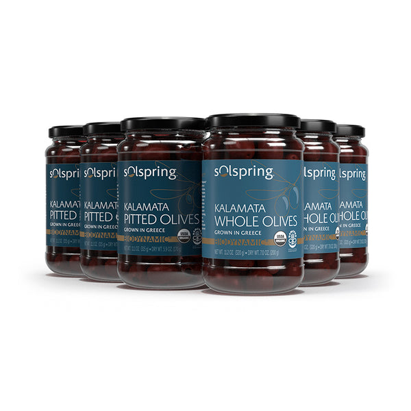 A bowl of Kalamata olives