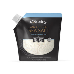 Solspring Real Salt Ancient Fine Sea Salt