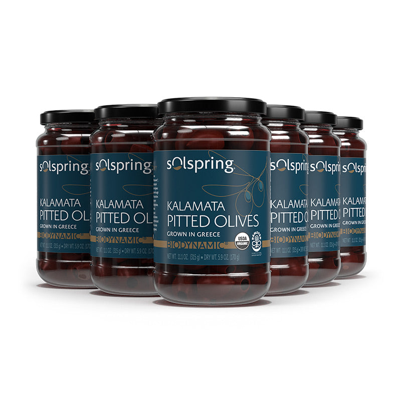Aceitunas Kalamata sin Hueso Orgánicas Solspring® Biodynamic®