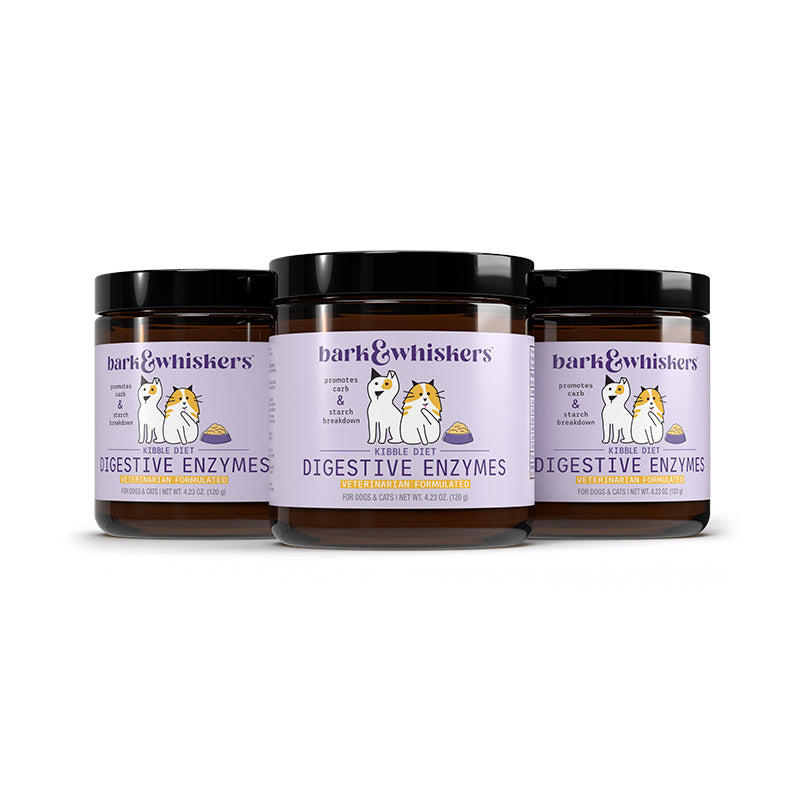Digestive Enzymes for Pets Three-Jar Bundle