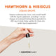 Organic Hawthorn and Hibiscus Liquid Drops