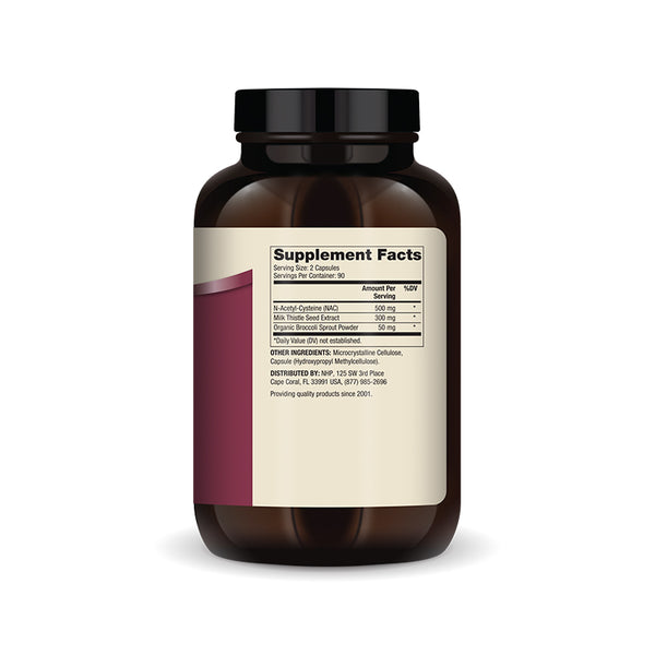 NAC with Milk Thistle Antioxidant Supplement