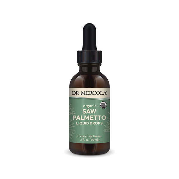 Dr. Mercola Organic Saw Palmetto Liquid Drops Supplement