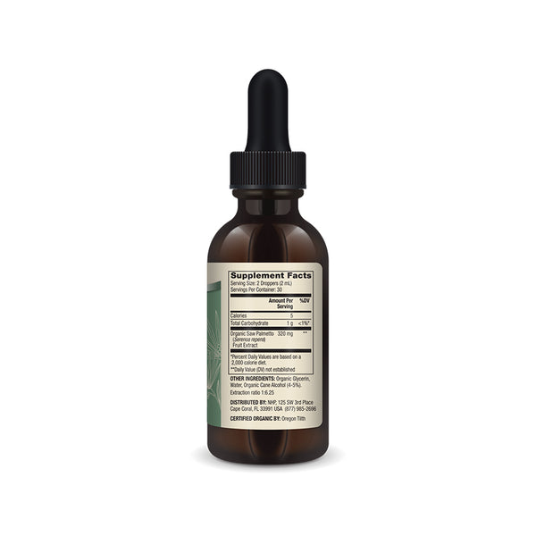 Organic Saw Palmetto Liquid Drops
