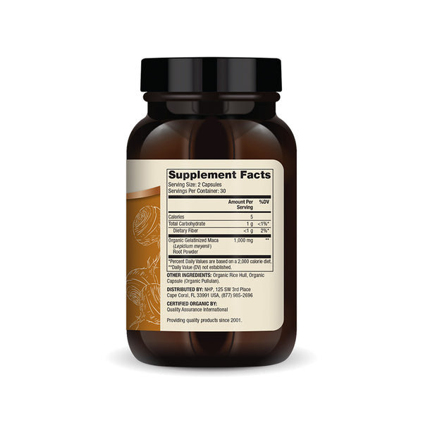 Dr. Mercola Organic Maca Gelatinized Supplement