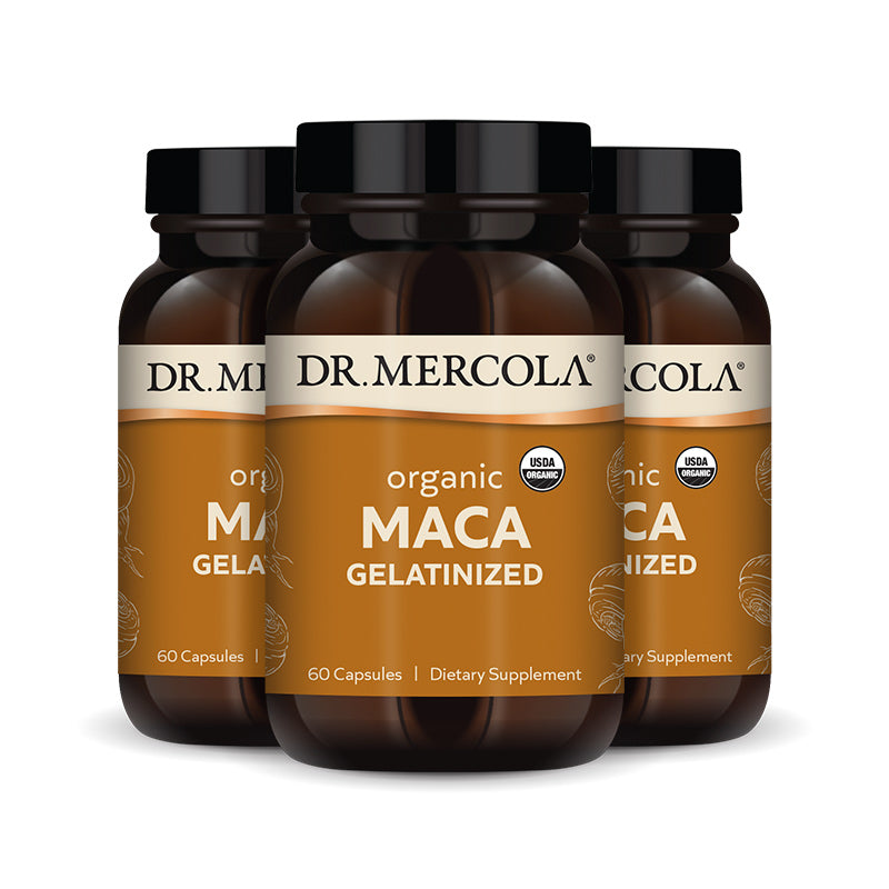 Dr. Mercola Organic Maca Gelatinized Supplement