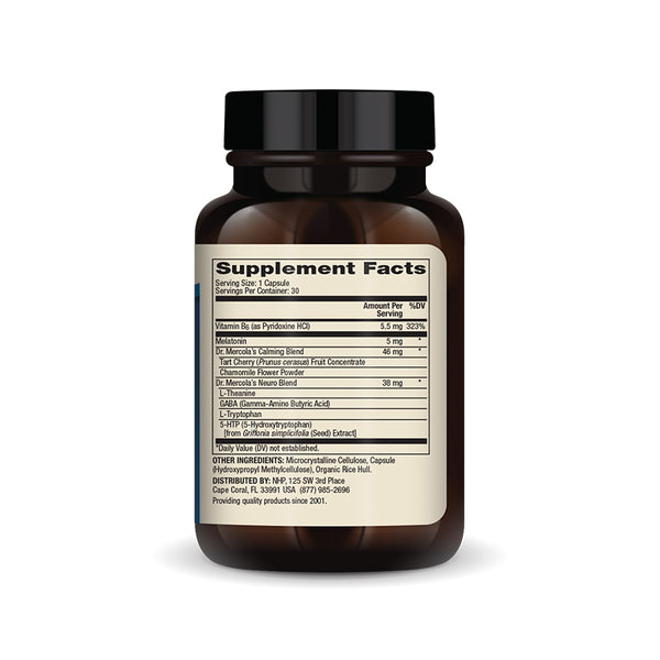 Sleep Support with Melatonin packaging