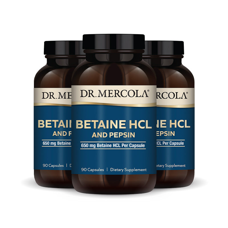 Betaine HCL and Pepsin