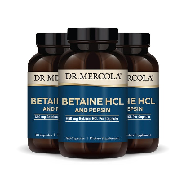 Betaine HCL and Pepsin