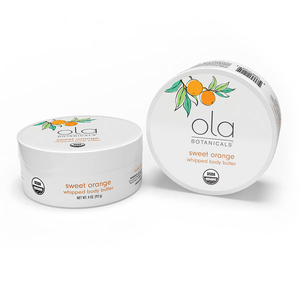 Sweet Orange Whipped Body Butter ingredients