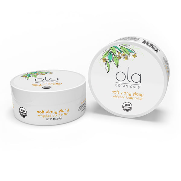 Ola Botanicals Whipped Body Butter - Soft Ylang Ylang