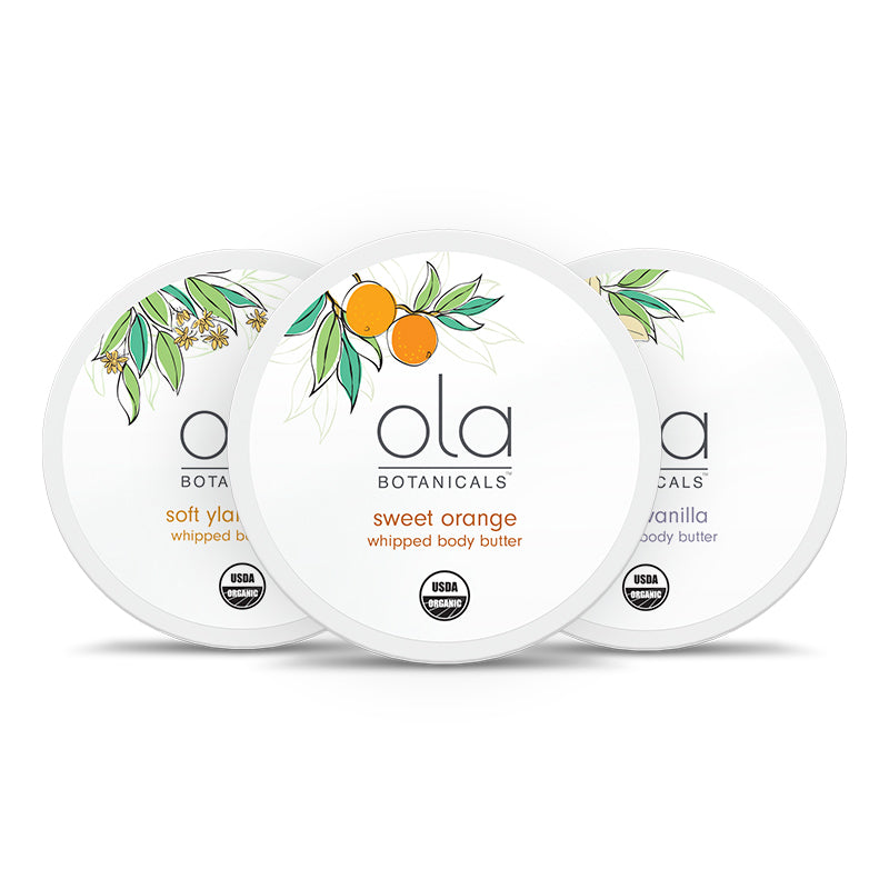 Ola Botanicals Body Butter 3-Pack