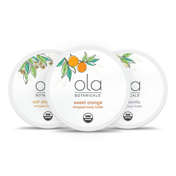 Ola Botanicals Body Butter 3-Pack
