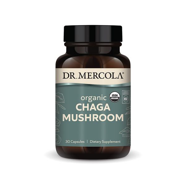 Organic Chaga Mushroom capsules