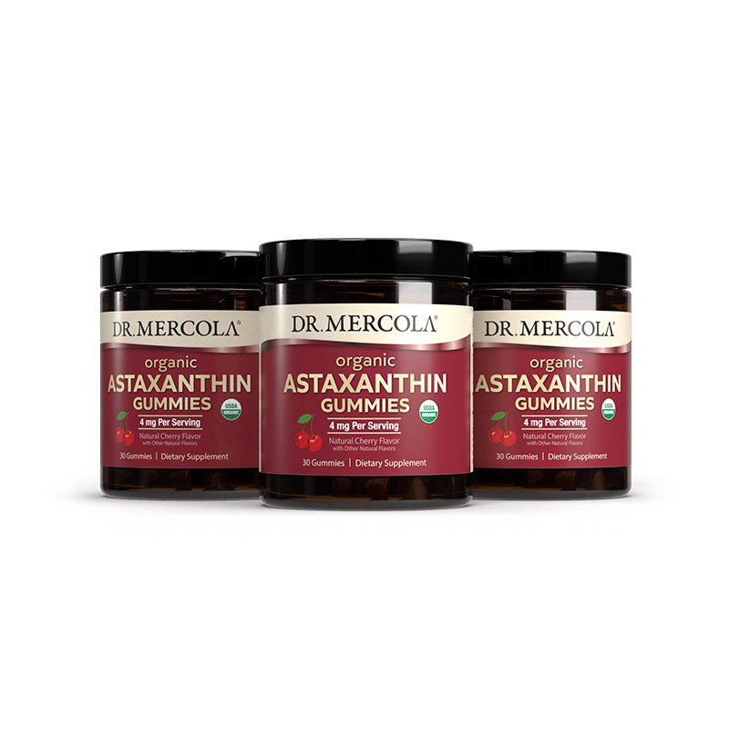 Organic Astaxanthin Gummies - Cherry