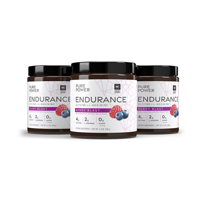 Pure Power Endurance with Glycine + L-Arginine - Berry Blast