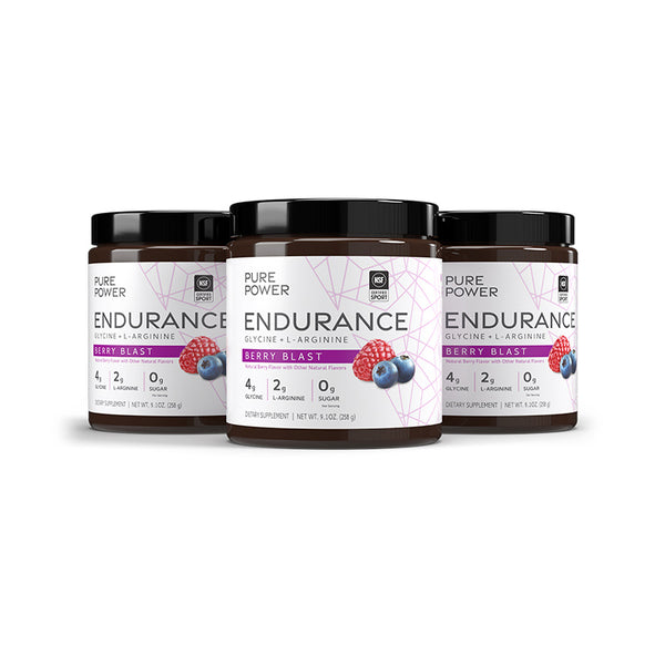 Pure Power Endurance with Glycine + L-Arginine - Berry Blast