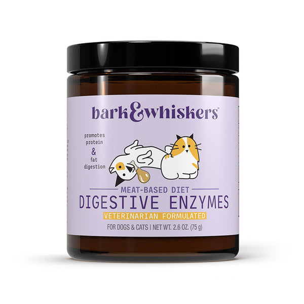 Bark & Whiskers Digestive Enzymes for Meat-Based Diets