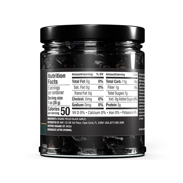 Solspring Organic Fermented Peeled Black Garlic