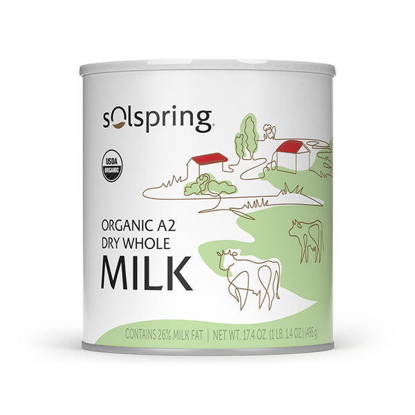 Solspring Organic A2 Dry Whole Milk