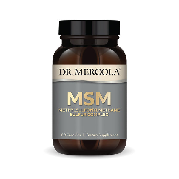 MSM Sulfur Complex & NAC with Milk Thistle ingredients