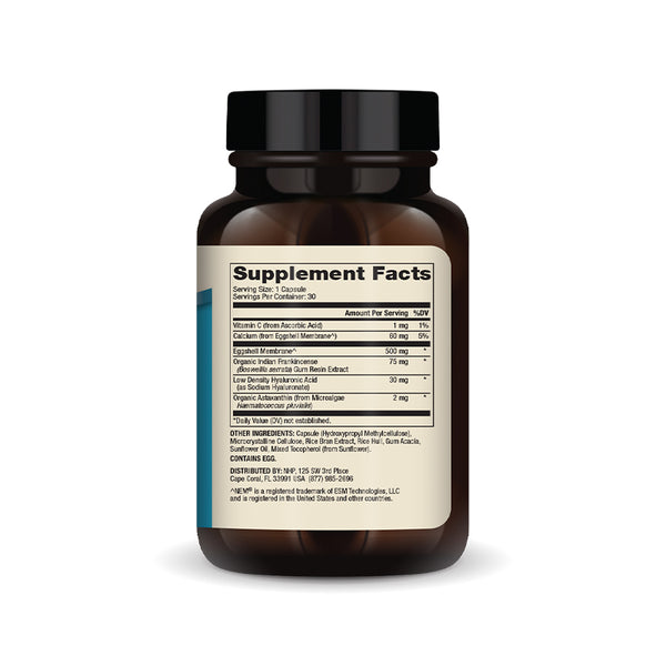 Dr. Mercola Joint Formula Supplement ingredients