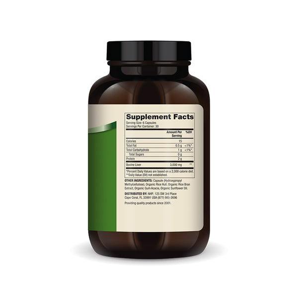 Grass Fed Beef Liver Supplement