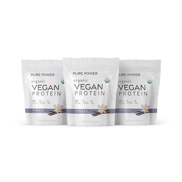 Pure Power Organic Vegan Protein - Vanilla Flavor