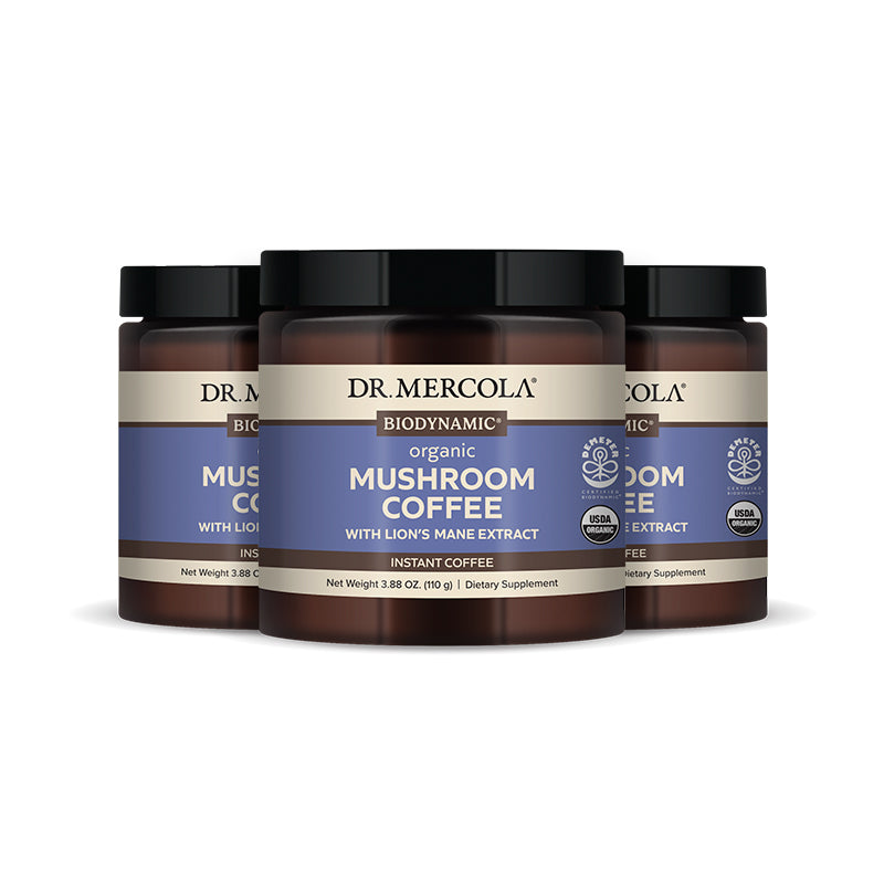 Biodynamic Organic Mushroom Coffee with Lion's Mane Extract