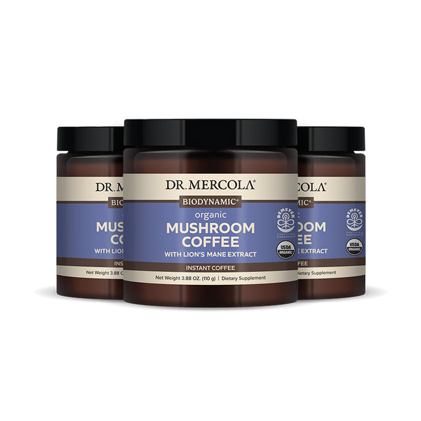Biodynamic Organic Mushroom Coffee with Lion's Mane Extract