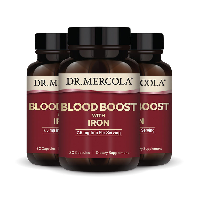Dr. Mercola Blood Boost With Iron Supplement