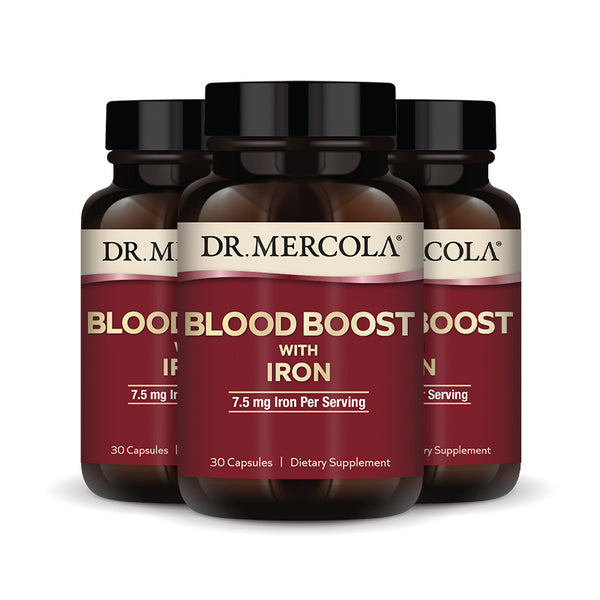 Dr. Mercola Blood Boost With Iron Supplement