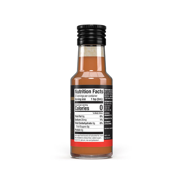 Solspring Biodynamic Organic Extra Hot Sauce ingredients