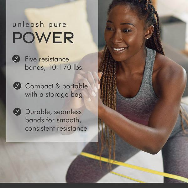 Pure Power Resistance Bands in use