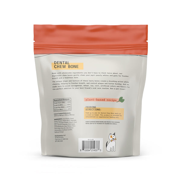 Bark & Whiskers Veggie Dental Chew Bones