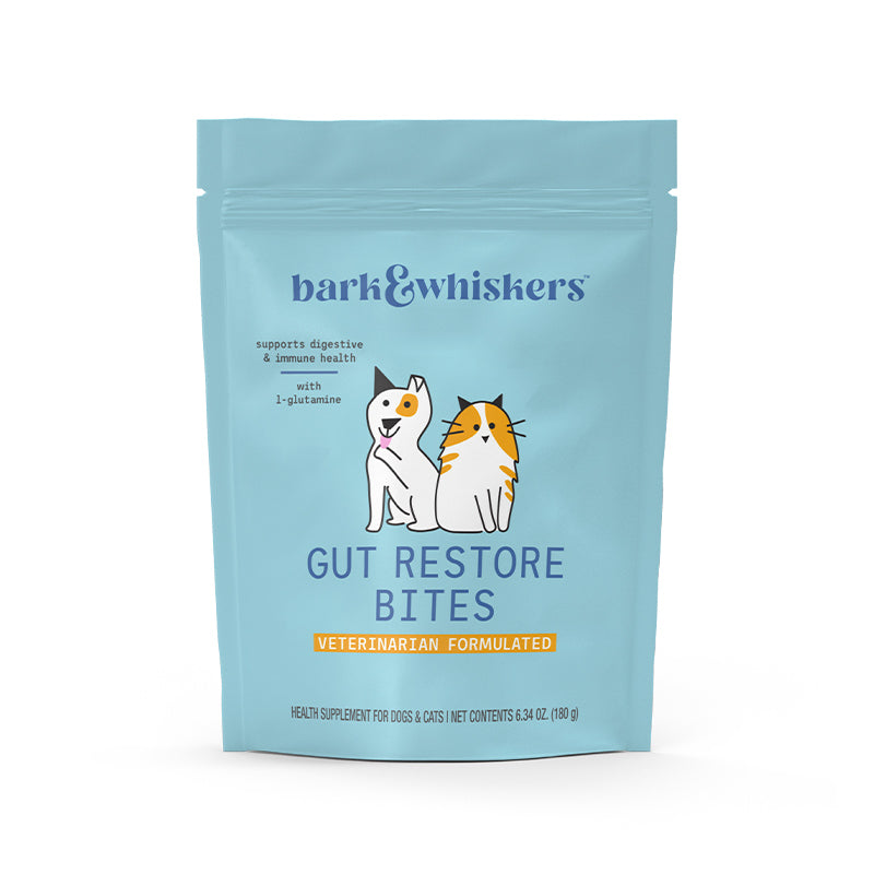 Bark & Whiskers Gut Restore Bites by Mercola | Pet Care