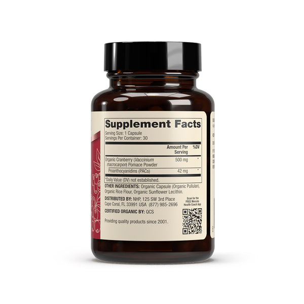 Dr. Mercola Organic Cranberry with PACs Supplement