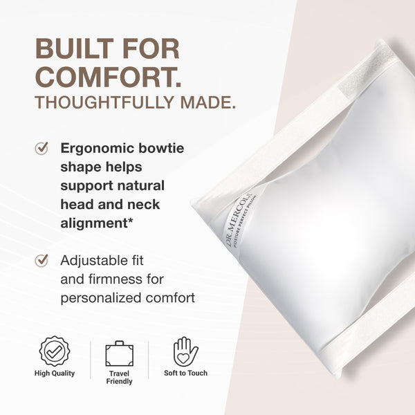 Posture Perfect Travel Pillow Eucalyptus