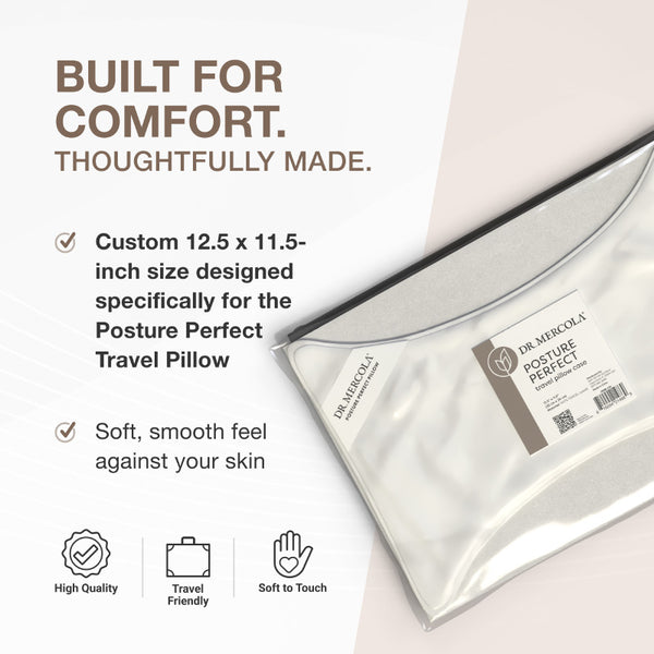Posture Perfect Travel Pillow Case, Eucalyptus