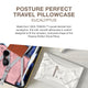 Posture Perfect Travel Pillow Case, Eucalyptus