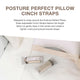 Posture Perfect Pillow Adjustable Cinch Straps