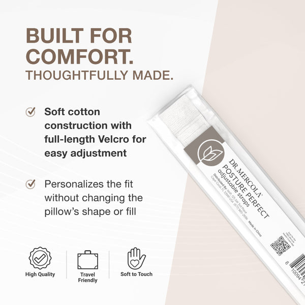 Posture Perfect Pillow Adjustable Straps - Standard